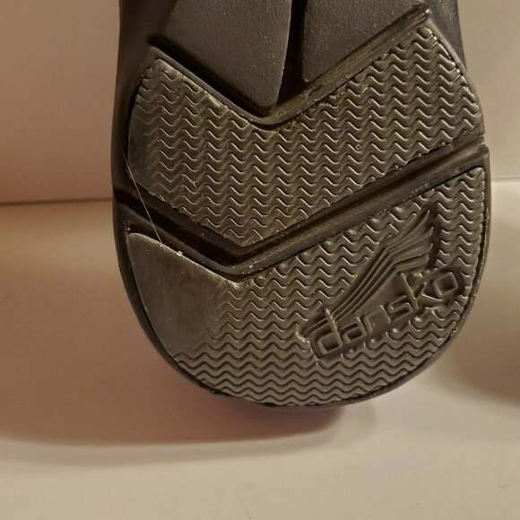 Dansko Women Shoe Elin Size US 7.5-8   EUR 38 Black Mule Pre Owned  - Picture 10 of 12